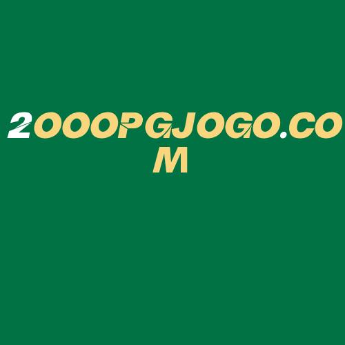 Logo da 2OOOPGJOGO